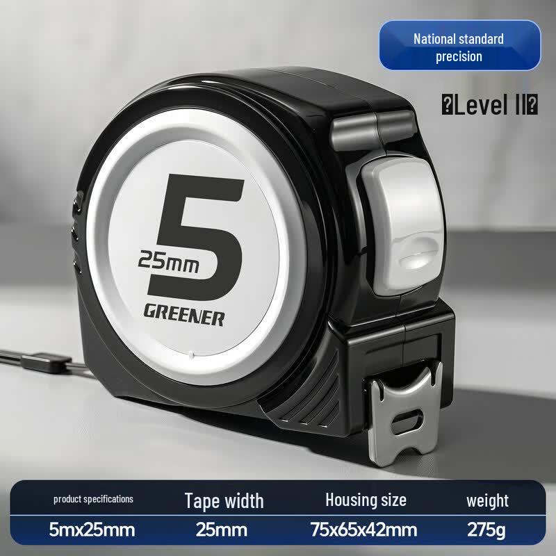 Green Forest Self-Locking Steel Tape Measure