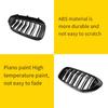 A51K-Car Double Slat Front Bumper Grille For BMW 5 G30 G31 G38 530I 540I 2018-20120 Middle Grille