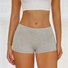 Dámské bavlněné boxerky Kalhotky Dámské Bezešvé Sportovní Boyshorts Spodní prádlo Dámské Jednobarevné Pohodlné Spodní prádlo Bezpečnostní Kraťasy XS-XL 2024