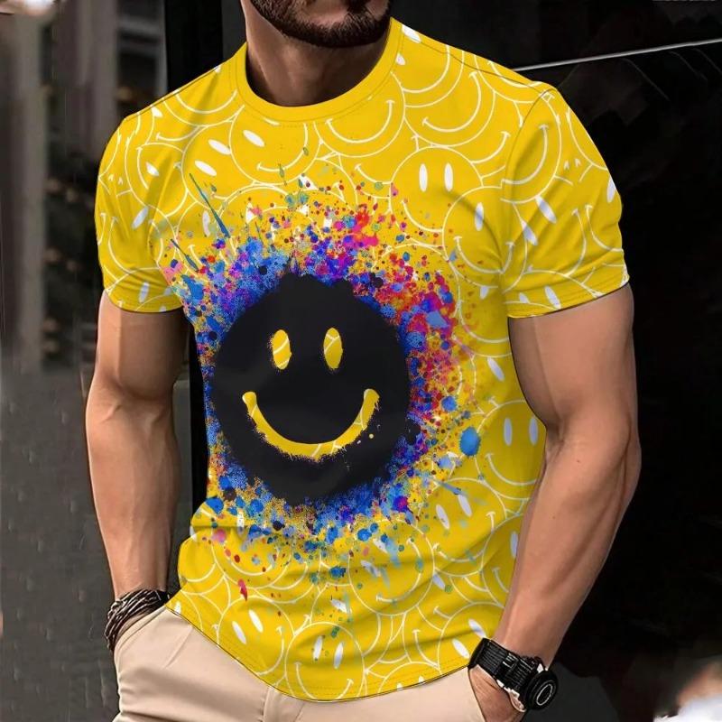 

Мужская футболка для мужчин с 3D-принтом, крутая классическая художественная футболка для лета, топы, футболки с круглым вырезом 6XL