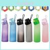 Colorful Flavor Infuser Water Bottle With Seven Aromatic Flavor Rings For Fun Hydration