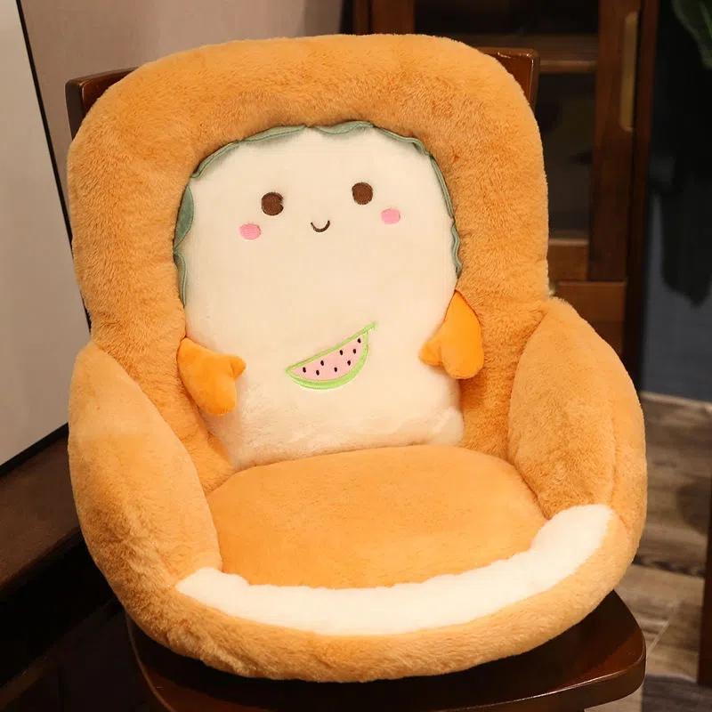 Electric Heating Cushion Heating Chair Cushion Cushion Office Sedentary Chair Cushion Lumbar Cushion Backrest One Fart Cushion Winter Thick