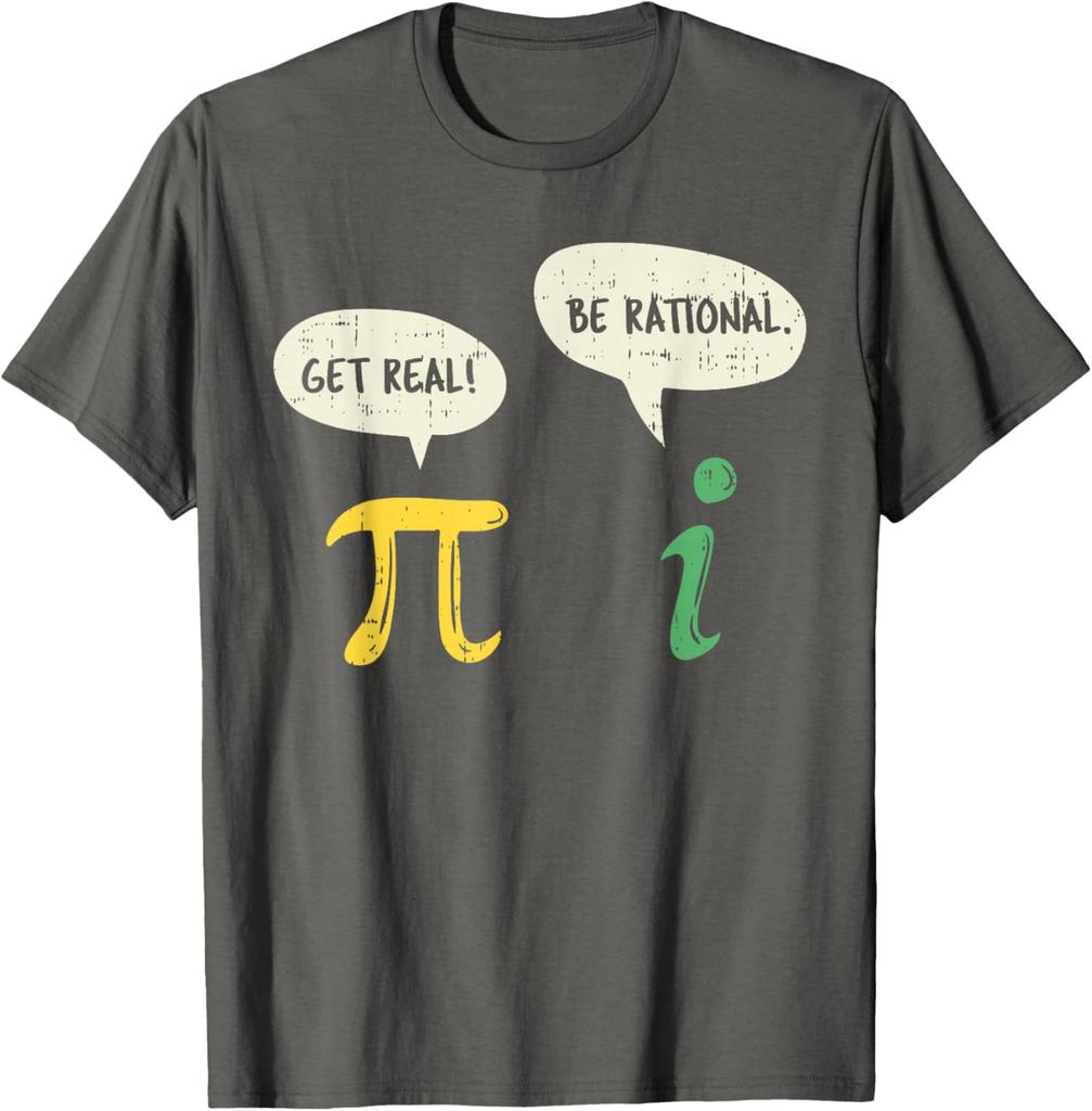 Funny Get Real Be Rational Shirt Pi Math Teacher Gift TShirt for Teachers