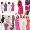Luxurious Coral Fleece Warm Bathrobe For Men And Women Flannel Winter Kimono