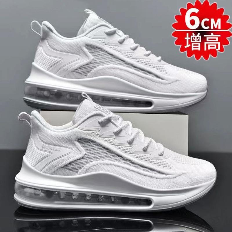 Men's shoes running shoes air cushion men's spring and autumn new trend breathable soft sole men's casual sports shoes
