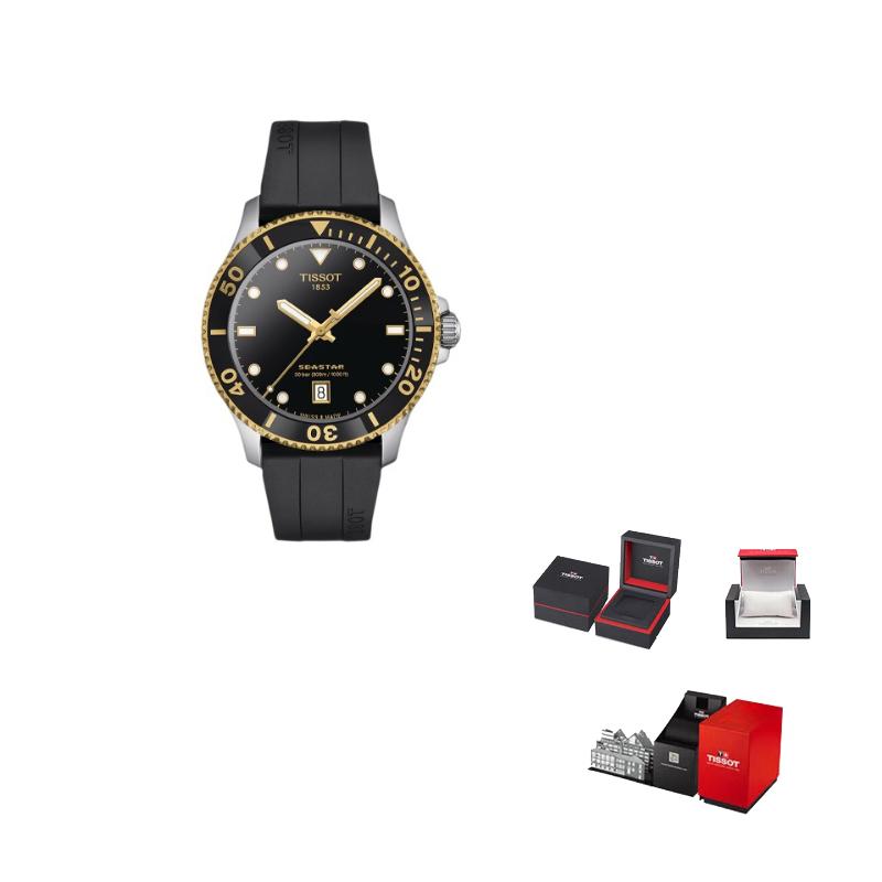 TISSOT Men s Starfish Collection Watch T120.410.27.051.00 Black Dial