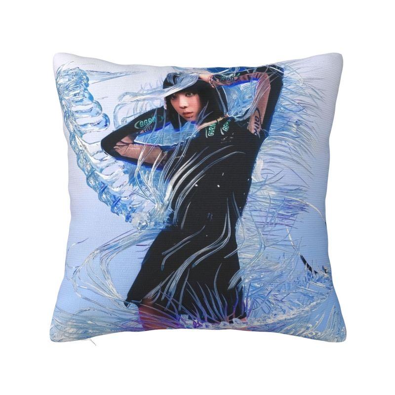 Custom Kpop A-Aespas Girls Karina Winter Giselle Ningning Pillow Case Sofa Luxury Cushion Cover Car Pillowcase