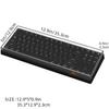 MAMBASNAKE Keyboard Dustproof Compatible with TLK Transparent Pressure Bending Storage Case Cover, Acrylic, 87-Key 80% Keyboards/Gaming Keyboards,