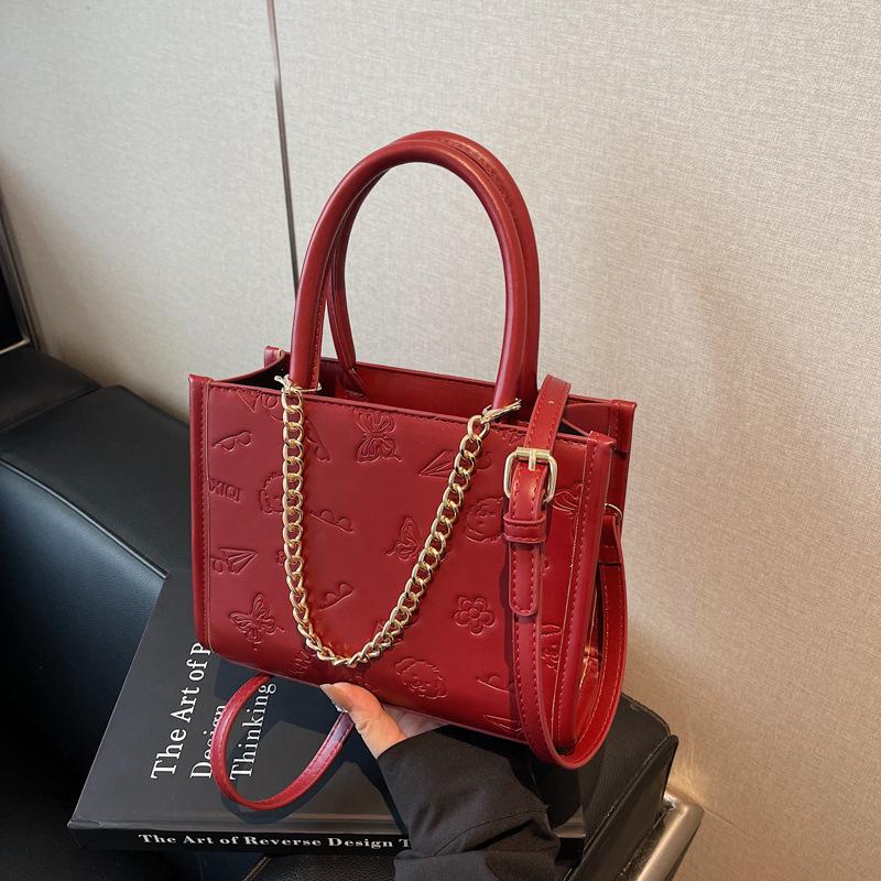 Small bag women's spring and summer versatile new messenger bag casual portable small square bag