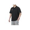 PUMA Solid Color Casual Polo Shirt Men Tops Black 658605-03
