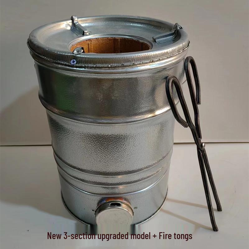 Compact Honeycomb Charcoal Stove for Household Heating and Boiling Water - Ideal for New Homes