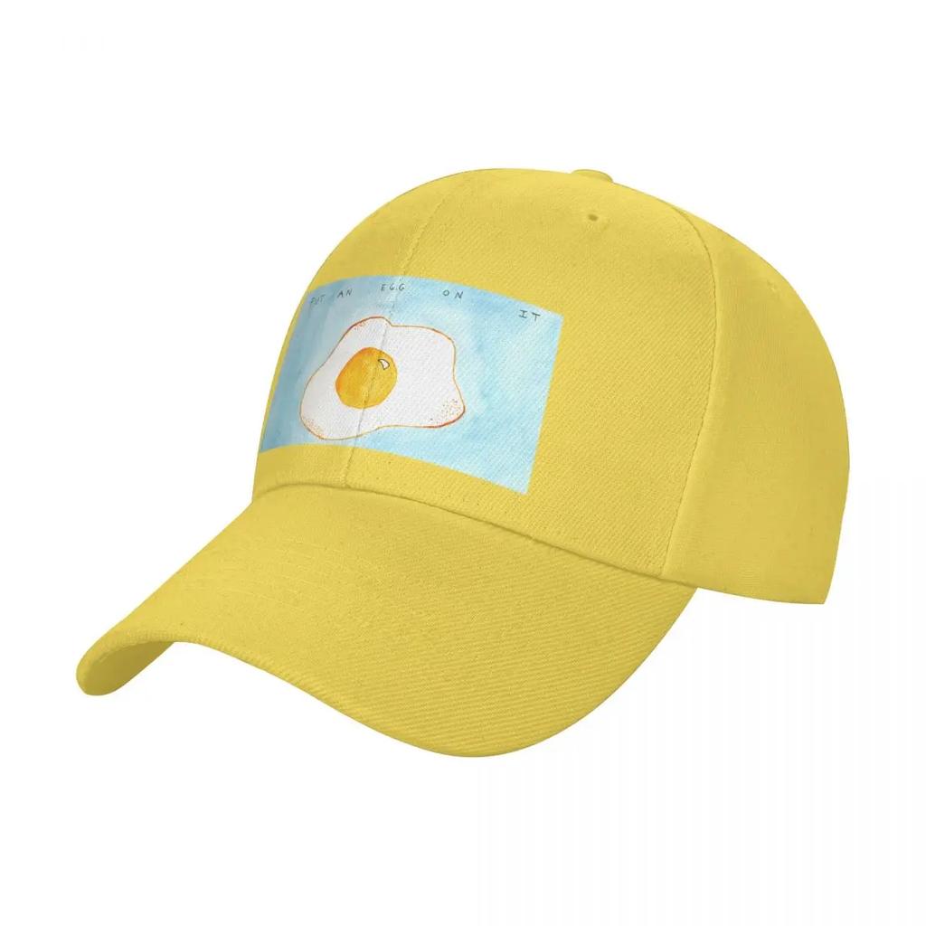 Put An Egg On It Baseball Cap Hat Men Luxury Caps Summer Hat Men Caps Womens