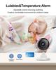 2.8" Baby Monitor: Color Screen, Temperature & Cry Detection, Voice Intercom