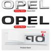 Adesivo Lettere ABS Bagagliaio Posteriore Auto Emblema Badge Logo Per Opel Corsa Astra Insignia Vectra Zafira Meriva Mokka Grandland