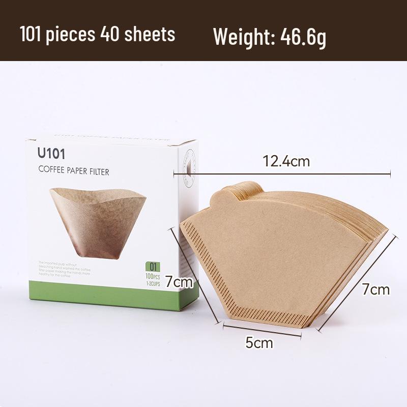 Multi-Spec Coffee Filter Paper for Hand Drip Coffee Maker and American Machine