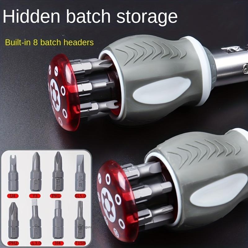 Set șurubelniță cu clichet rotativ la 180 de grade cu unghi multiplu, șurubelniță multifuncțională reglabilă, specială pentru uz casnic