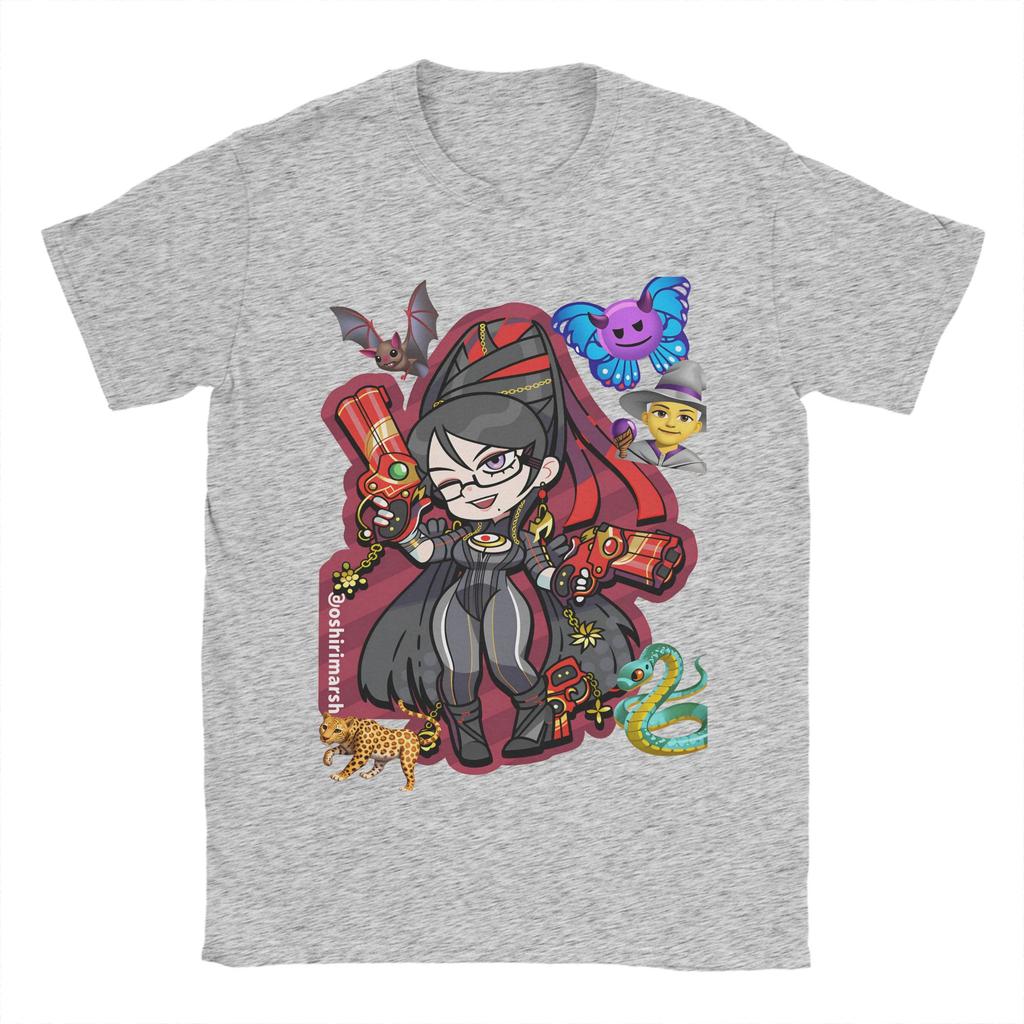 Harajuku T Shirt Bayonetta Beloved 100 Cotton TShirts Trending Tshirt for Adult Summer Awesome Casual Short Sleeve Tops