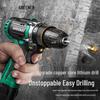 Lulin Cordless Electric Drill & Screwdriver Kit CN plug (adapter included)