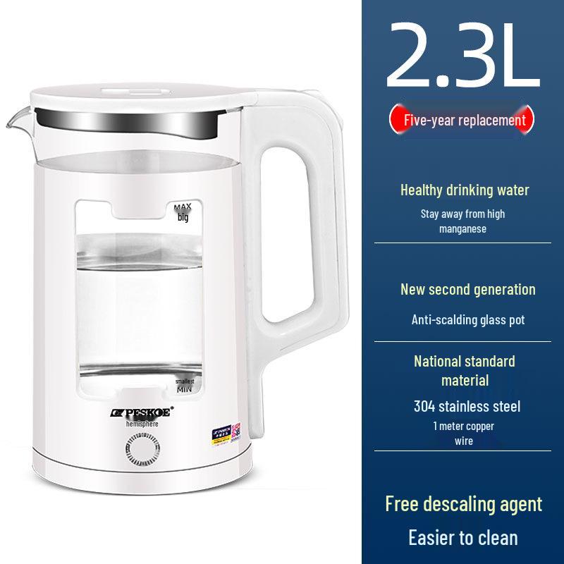 Hemisphere Electric Kettle: Automatic Temperature Control Kettle for Home Use