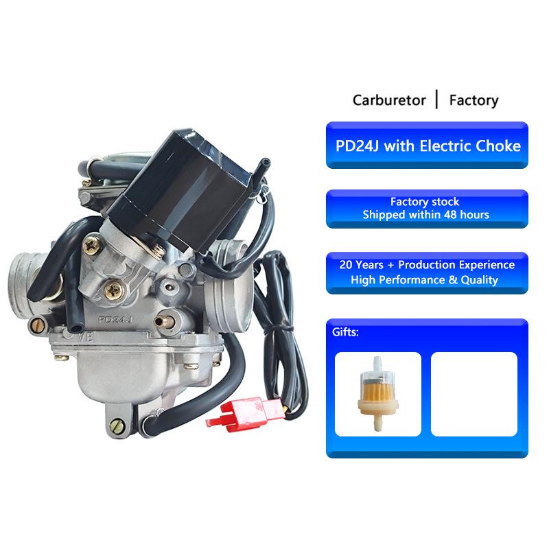 

PD24J GY6 Motorcycle Carburetor for 125-150cc Motorcycles and ATVs