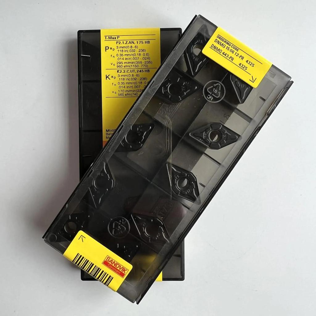 Original Sandvik / DNMG150612-PR 4325 / CNC lathe carbide blade 10 PCS