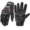 KEMIMOTO Motorcycle Smartphone Impact Size L Gloves, Summer, Mesh, Breathable, Lightweight, Compatible, Anti-Slip, Resistant, Protective,