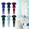 Elastic Waist Scrub Set for and Jogging, Featuring Soft Breathable Design Medical