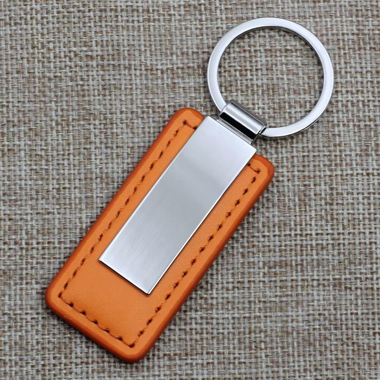 Sofort verfügbar Echte Leder Auto Schlüsselanhänger und Metall Schlüsselanhänger Anhänger - Ideal für Werbeaktionen und Geschenke