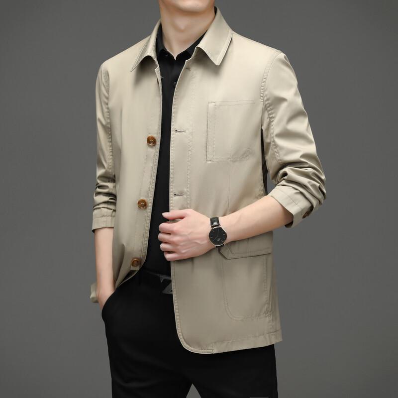 

Firstview Men s Urban Casual Trench Coat M
