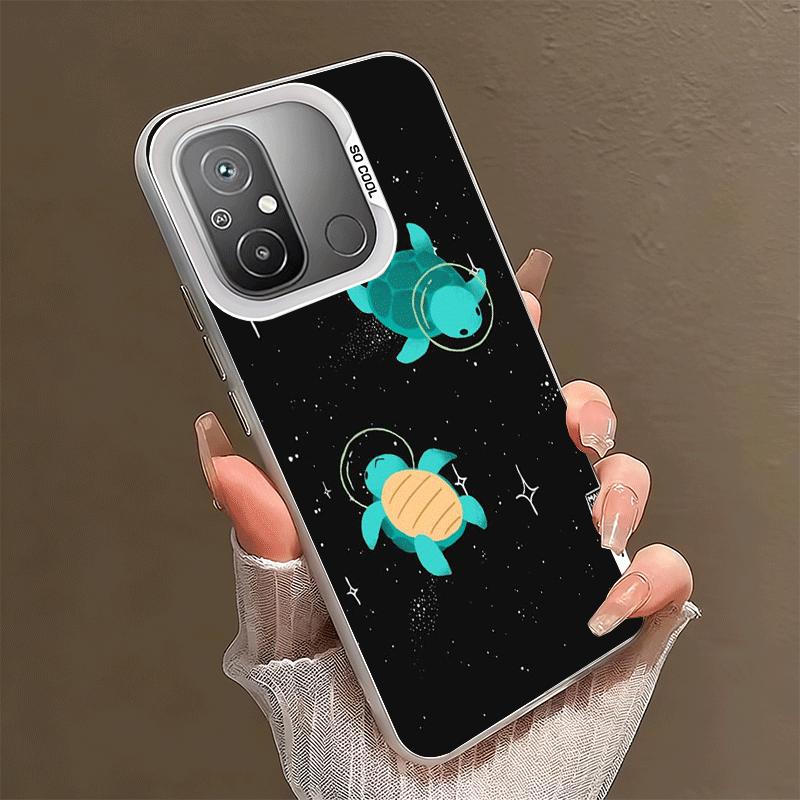 Cartoon Ocean Sea Turtle Shockproof Phone Case for Xiaomi Poco X7 X6 X5 X3 Pro F7 Ultra M8 Redmi 15C 15 14C 13C 12C 10C 13 12 10