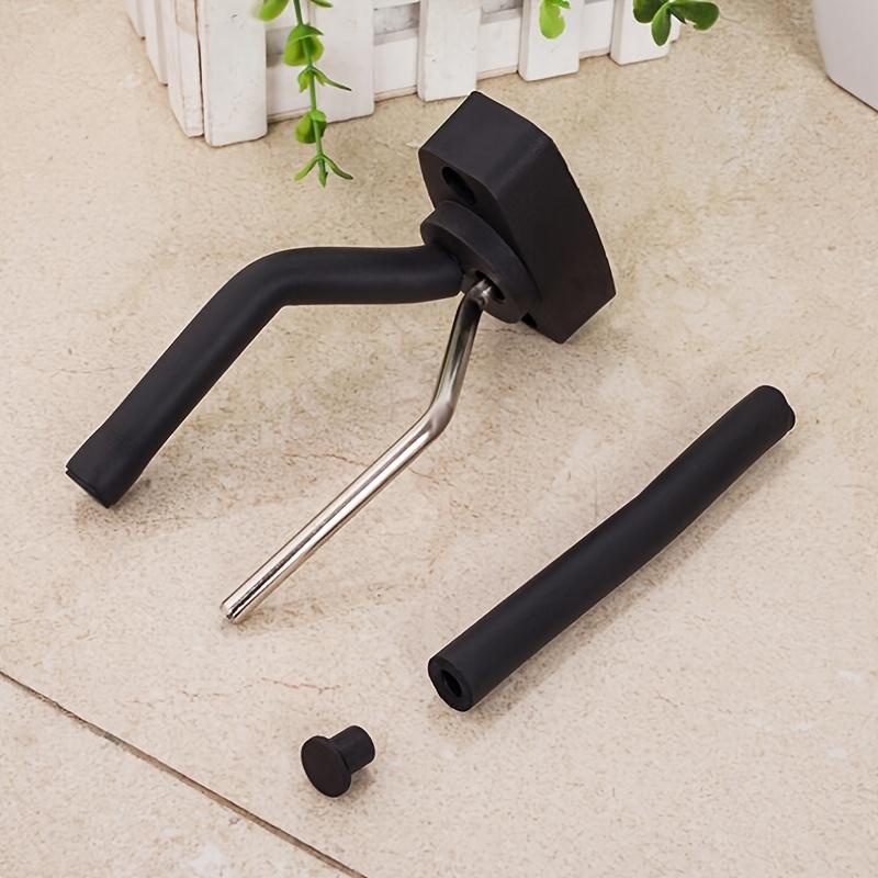 2pcs Stylish Black Guitar Wall Mount | Space-Saving Double Guitar Holder, Easy-to-Install for Acoustic and Electric Guitars,for Home Recording Studios