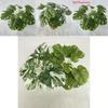 Artificial Monstera Leaf Hawaiian Party Decor For Home Table Wedding Photography Faux Plant 80