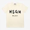 MSgm BruShed Logo Women S T ShirT 2000mdm510