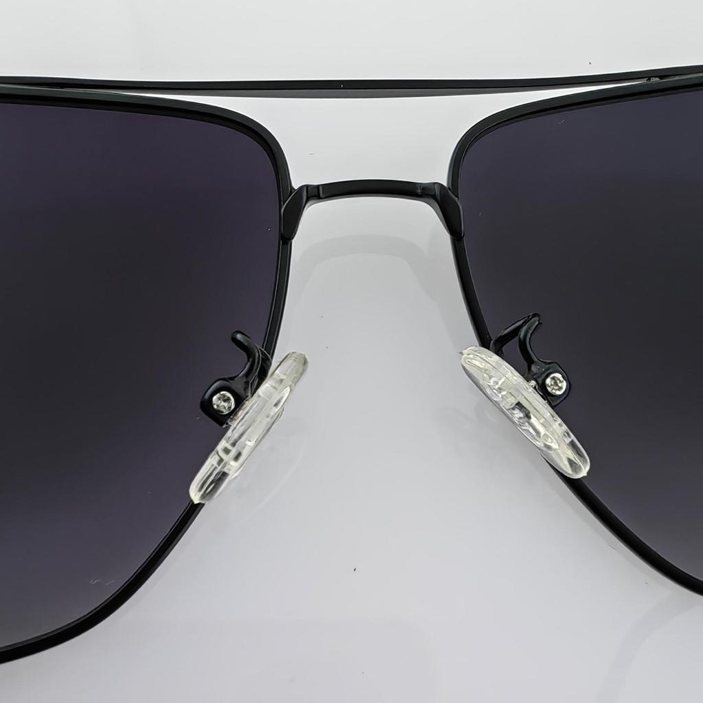 High-End Trendy Polarized Metal Sunglasses 8691# - Slim Square Fashion for Travel