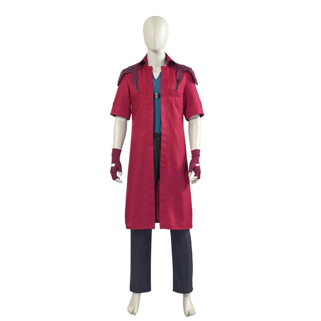 Costume de Cosplay Devil May Cry Dante - Costume de Chasseur de Démons Tenue de Personnage de Jeu