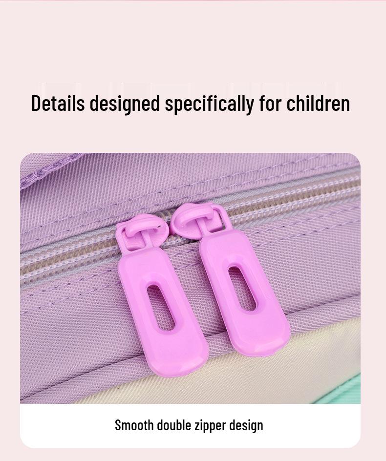 Słodki plecak z kreskówką dla przedszkola i klas 1-3: Lekki i Uroczy