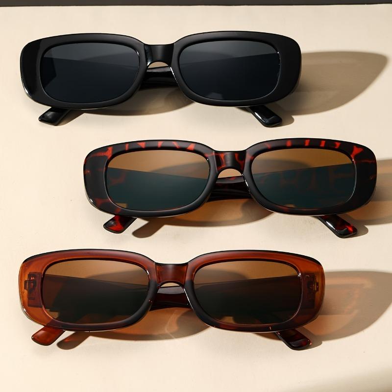 3pcs Unisex Oval Glasses Stylish, Durable & Comfortable.