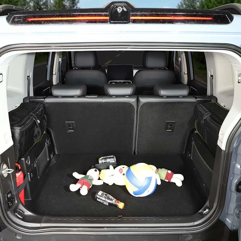Trunk Rear Window Side Organizer Storage Bag Organizer Fit For Chery JETOUR T2 2023 Up For Jetour Shanhai T2 2024 Up Stowing Tidying Car Accessories