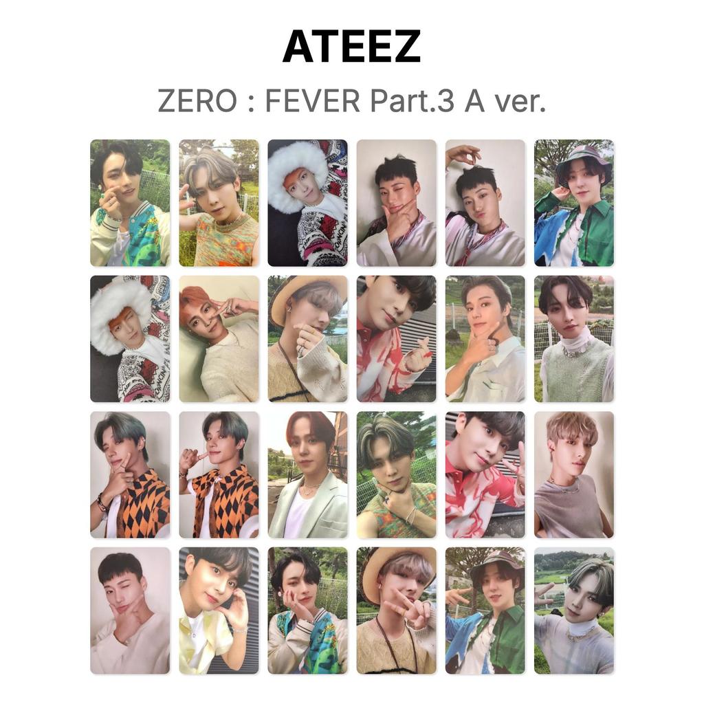 ATEEZ ZERO : FEVER Part.3 A Ver. Official Photocard