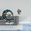 Resin Owl Figurine Sculpture for Modern Living Room Office Desk Bookshelf Cabinet Indoor House