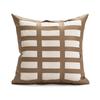 Modern Simple Fabric Sofa Backrest Pillow Soft Decoration Designer Model Room Bedroom Bedside Cushion Cover Pillow Cover