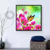 5D Diamond Painting Flower And Butterfly Full Round Embroidery Sale Diamond