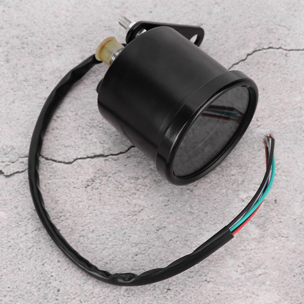 Motorcycle 7 Colors LCD Meter Speedometer Odometer Gauge Instrument Modification Accessory