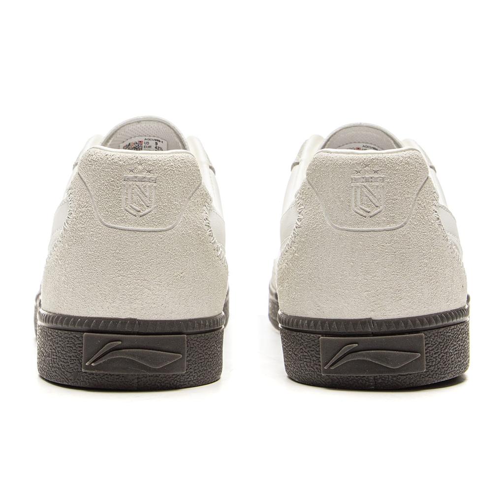 Li Ning Yunchuan Abrasion Resistant Breathable Low top German Army Trainers Men's Mist White AGCV099-1