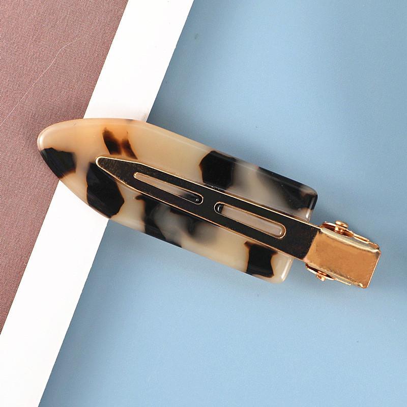 2/3/4/6 stücke Acetat Make-Up Haar Clips Koreanische Mode Gold Weiß Glitter Haar Pin Headwear Mädchen Frauen Haar Zubehör