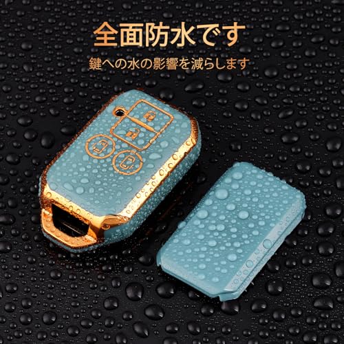 [W DROGĘ] Etui na kluczyk Suzuki Kompatybilne z Suzuki/Suzuki New Spacia, Spacia Custom, Wagon R, Hustler, Jimny, Sierra, Solio, Swift 4-przyciskowy kluczyk samochodowy R