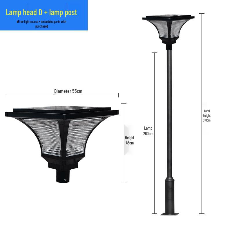 Outdoor LED High-Pole Courtyard Street Light