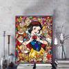 Disney Diamond Painting Snow White Stained Window Theme Illustration Mosaic Craft Hobby DIY Gift Home Decoration Embroidery