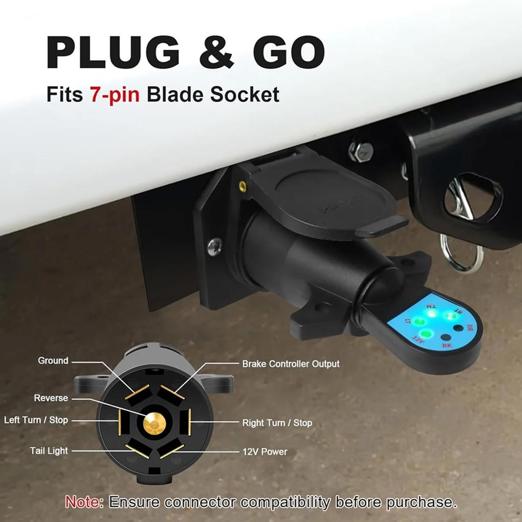 Car Trailer Connector, Car RV Signal Detector