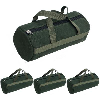 Strapazierfähige Dicke Canvas Werkzeugaufbewahrungstasche Handtasche Tragbarer Hardware-Werkzeug-Organizer Große Kapazität Handwerkzeug Auto-Reparaturwerkzeugsatz